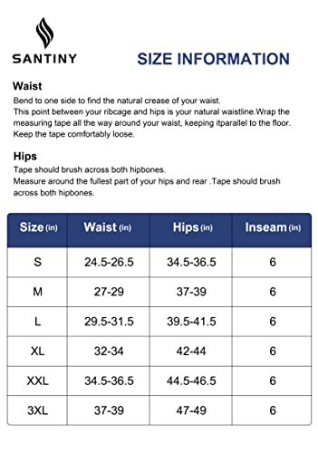 Santiny SAK452 Women'S 6'' Athletic Long Shorts thumb #6