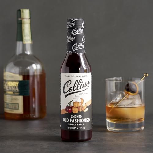 Smoked Old Fashioned Cocktail Syrup, Smoked Cocktail Old