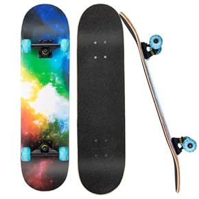 スケードボートのおもちゃ 28インチ REDO STOKED スケートボード デザインアート（BEAR