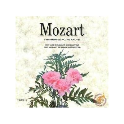 Mozart Symphonies nos 40 & 41 [Audio CD] Orchestra de Festival Mozart; Wolfgang Amadeus Mozart and Richard Edlinger