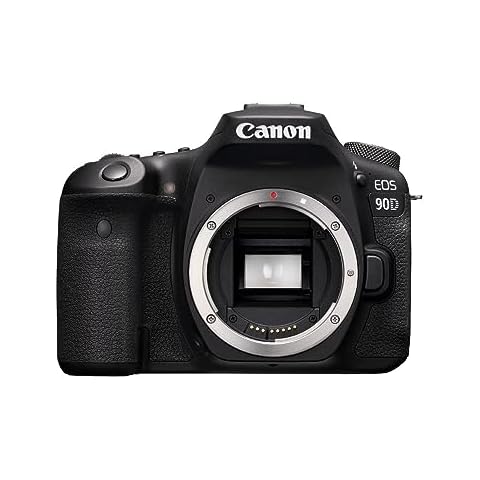 Canon 90D DSLR Camera with 4K Video and High-Speed Shooting Cover