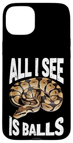 �{�[���p�C�\�� �T���O���X���D�� ঒��� �w�r Ball Python Snake Owner �X�}�z�P�[�X iPhone 15 Plus �p