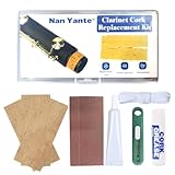 Nan Yante Clarinet Cork Replacement Kit | 3 PCS /37x90mm Corks, Cork Grease, Adhesive, Knife, 2x Sandpaper...
