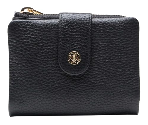 Esquire Madison Wallet S Black en cuir premium finitions haut de gamme