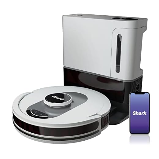 Shark AV2511AE AI Ultra Robot Vacuum, with Matrix Clean, Home Mapping, 60-Day Capacity Bagless Self Empty Base, Perfect for Pet Hair, Wifi, Compatible with Alexa, Black/Silver (Renewed)