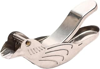 Bird Shaped Stainless Steel Manual Lemon Juicer – Portable Citrus Press for Kitchen and Outdoor, Rust-Resistant Fruit Juicer with Decorative Design, Easy-Clean Gadget for Lime, Orange and Cocktails