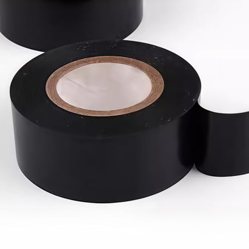 Image of 3 PCS Black Electrical Tape, 3 /4 inch x 66ft, Waterproof, Professional Grade PVC Electric Tape for Wire Insulation, Electrical Tape for Resistant to Abrasion, Moisture, Corrosion, Alkalies