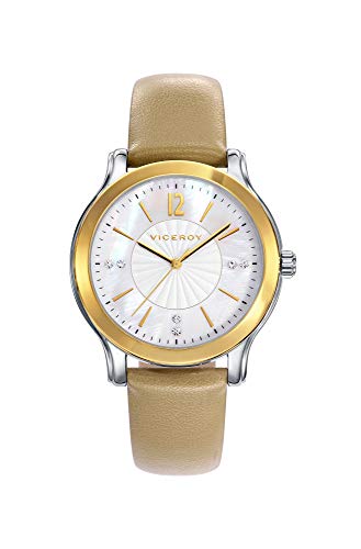 Viceroy Reloj Multiesfera Para Mujer De Cuarzo Con Correa En Cuero 42248-05 Viceroy Reloj Multiesfera Para Mujer De Cuarzo Con Correa En Cuero 42248-05