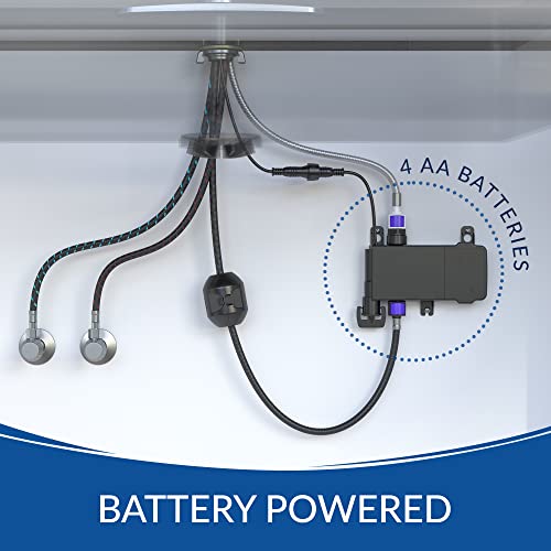 Bio Bidet By Bemis Flow Motion Activated Single-Handle Pull-Down Sprayer Kitchen Faucet, Brushed Nickel #TOP6