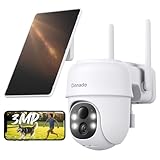 【2026新登場・AIが太陽で動く】Cinnado防犯カメラ屋外ソーラー300万画素 高性能PTZカメラ360°自動追跡&フルカラー夜視 監視AI+PIR複合検知誤報減少感知異常時声光警報&スマホ通知で即対応 高効率ソーラー充電長時間駆動&簡単取付/2.4GHzWiFi遠隔操作 双方向通話·家族共有·クラウド/SDカード録画保存 IP65防水防塵で365日屋外守備 Alexa対応