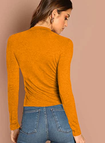 Image of Dream Beauty Fashion Women's Casual Round Neck Long Sleeves Stylish Top, 23 inch inches (Top Empire-06)