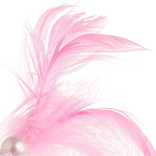 Wontee Cat Tumbler Toy Feather Rotating Ball Bell Sound Interactive Toy For Cat Kitty Kitten (Yellow) #TOP7