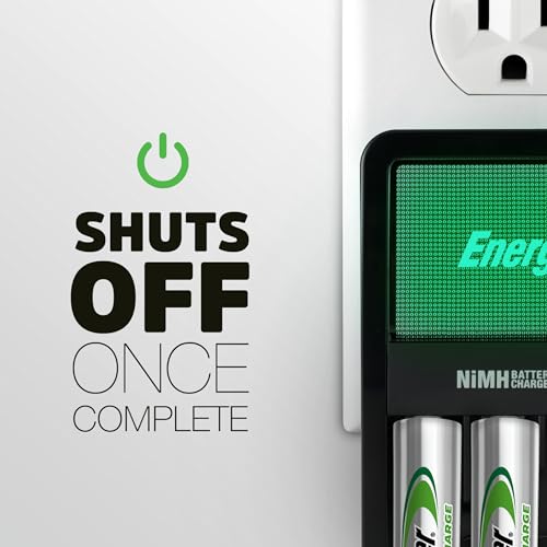 Image of Energizer Recharge Value Charger for NiMH Rechargeable AA and AAA Batteries