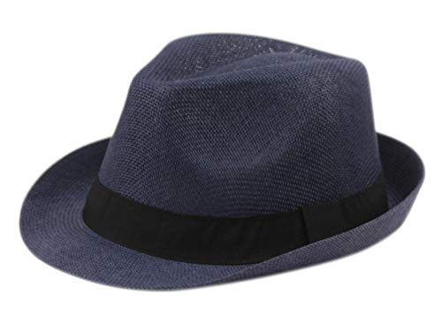 Chapeau léger d'été réglable Fedora Trilby Epoch pour homme et femme