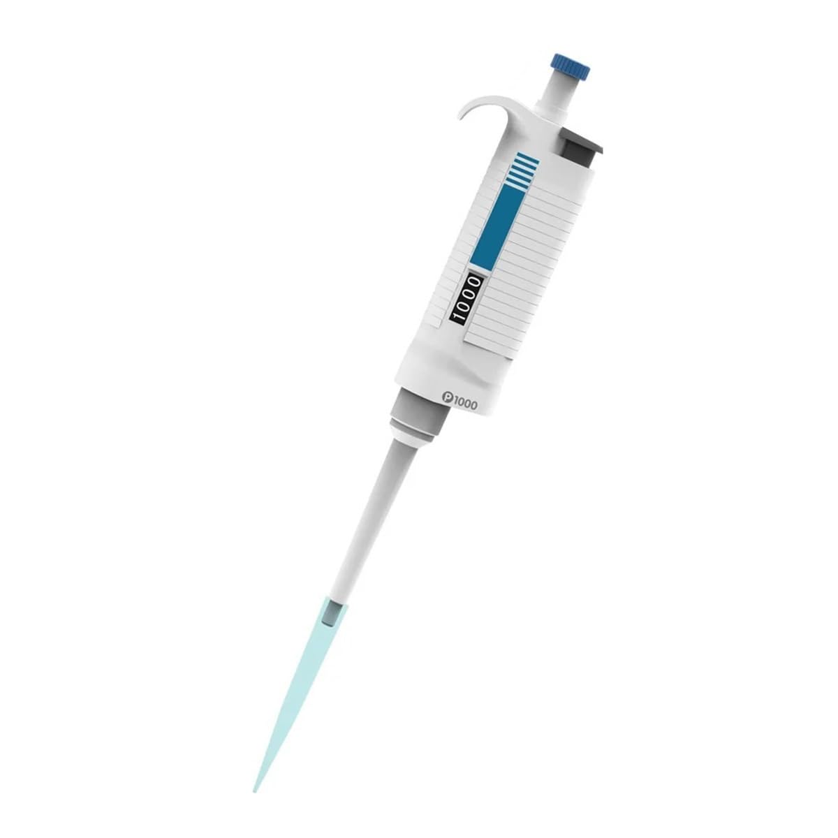 Cristalería de Laboratorio Pipeta de laboratorio Micropipeta Pipeta de laboratorio de un solo canal Micropipeta de volumen ajustable(P 10-100ul)