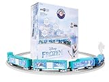 Lionel Disney Frozen Olaf Winter Freight Electric O Gauge Bluetooth 5.0 Train Set with Remote