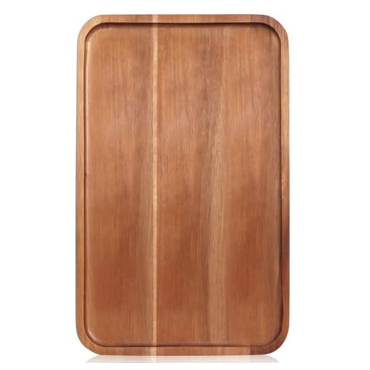 Large Wooden Tray for Party Food Charcuterie Boards Wood Serving Platters