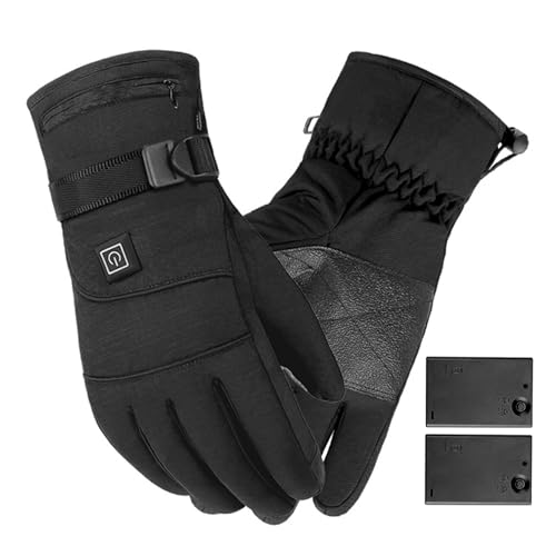 Gants chauffants électriques haut de gamme en textile isolant 3,7V - 7