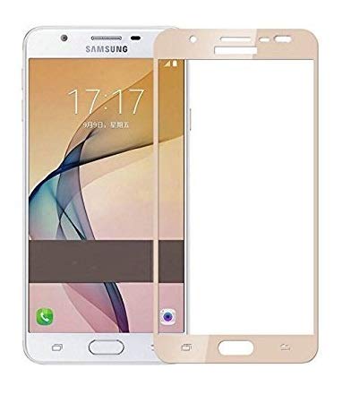 Dashmesh Shopping™ Samsung Galaxy J7 Max (Full Body Glue) (Edge to Edge) (Gold) Tempered Glass Screen Protector with Free Installation Kit (B071VSLZWC) Amazon Price History, Amazon Price Tracker