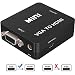 Produktbild Sisthirth Adapter von AV auf HDMI, 1080P RCA Composite CVBS AV auf HDMI Video Audio Konverter Adapter PAL/NTSC mit USB-Ladekabel für PC Laptop Xbox PS4 PS3 TV STB VHS VCR Kamera DVD (VGA-HDMI)