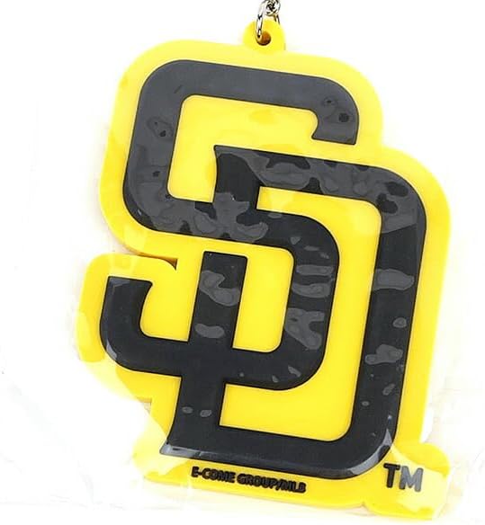MLB Unisex-Adult Rubber Keychain
