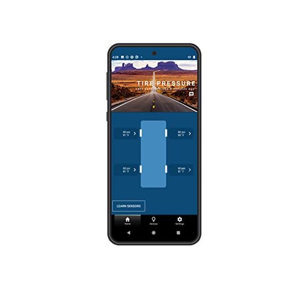 Lippert Components Tire LINC Tire Sensors (2 Pack) for RVs, 5th Wheels, Motorhomes, Tow Vehicles, Easy DIY Installation on Valve Stem, OneControl App Compatible - 2020106299 - Image 6