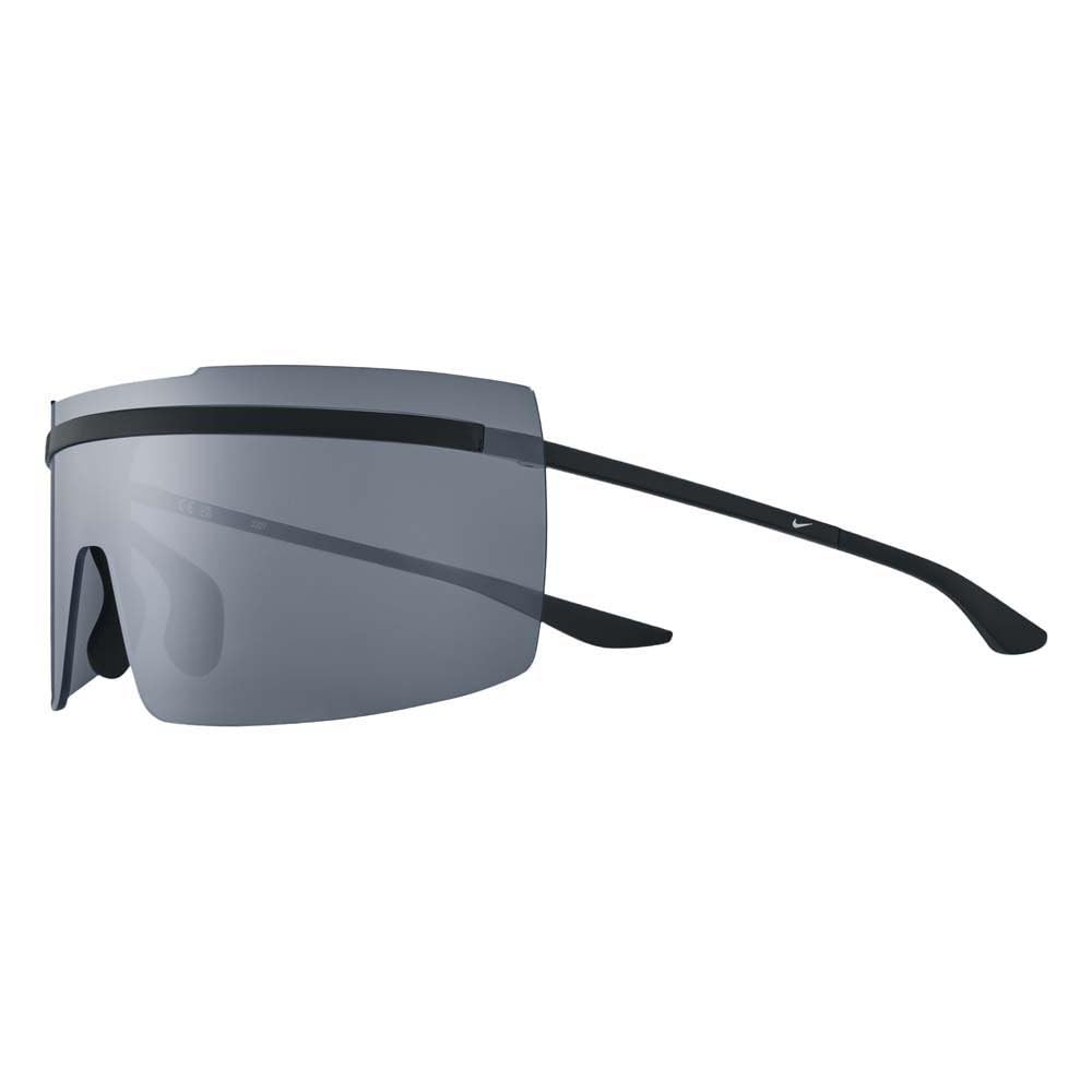 Nike Unisex Echo Shield Sunglasses, Black/Silver Flash, One Size, Black/Silver Flash, One Size