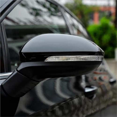 Capuchons de rétroviseurs pour Golf 8 finition miroir gloss black - 5