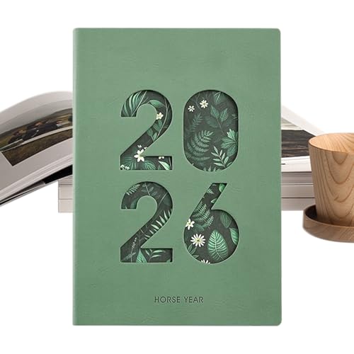 Agenda planificateur 2026 portable avec carnet de notes bureau et maison