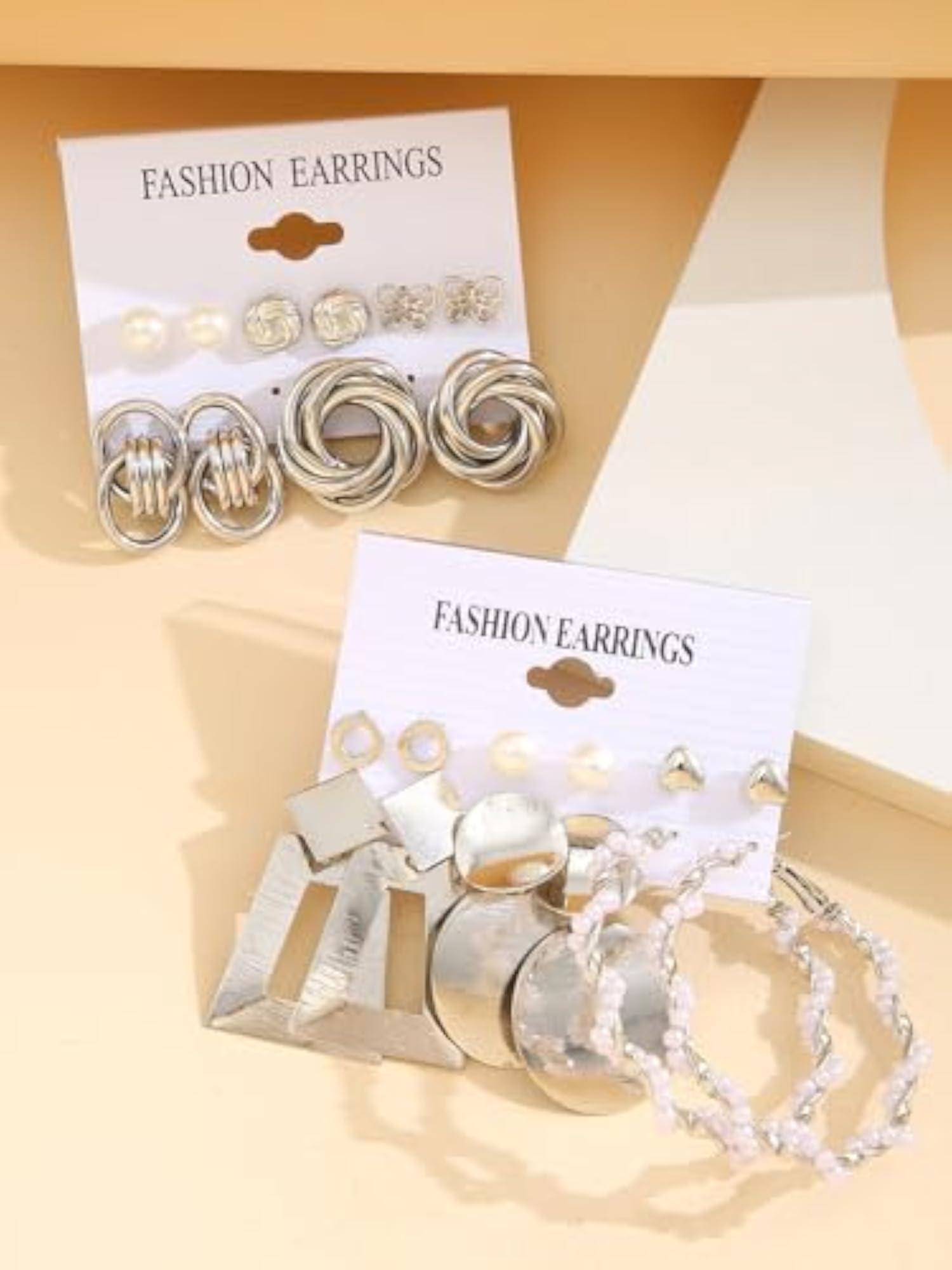 Stylish Stud Earrings Set for Men and Women