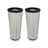 FV 2pcs LAF2536 Heavy Duty Air Filter Compatible with Peterbilt 379 386 389 & Freightliner Argosy |
