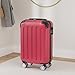 BEIBYE- Hartschalenkoffer Koffer Trolley Rollkoffer Reisekoffer Zahlenschloß 4 Zwilings-Rollen (Chillired, Small-55cm)