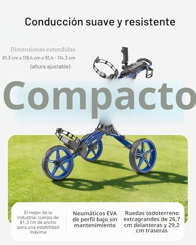 Miniatura 7 de Caddytek Caddylite Compact, Red Carrito De Golf, Unisex, Rojo, Talla Única