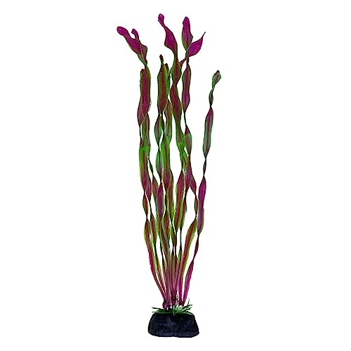 Mllepjdh Artificial Water Plant Aquarium Decor Fishtank Grass Decoration Plant Aquatic Plant Fishtank Artificial Water Grass Artificial Water Grass for Fish Tank, S1152