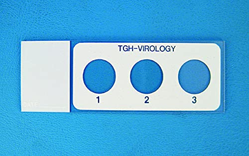 Hydrophobic Printed Slide 12 Well, Round, 5 mm, 72/PK