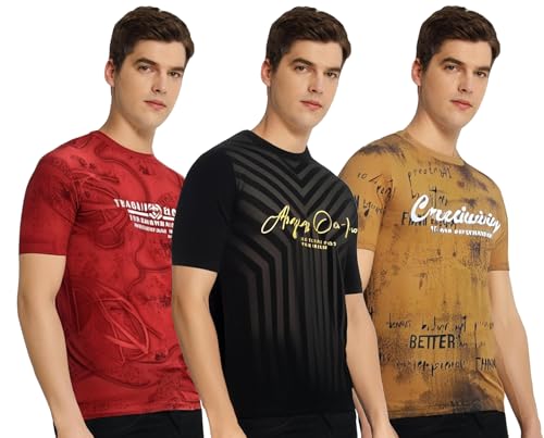 Image of SHAUN Men T-Shirt (404MTS $P Pack of 3)