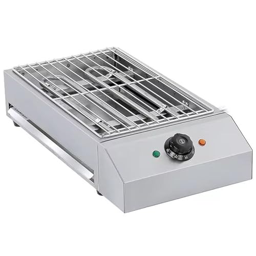 guoyjmm Plancha de Asar eléctrica,Plancha eléctrica Profesional,Barbacoa Sin Humo Barbacoa Portátil Parrilla Barbacoa Electrica BBQ Grill para Interior y Exterior,Temperatura Ajustable 50-300℃