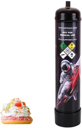 Whipped Cream Charger 1L NO2 cylinder Nitr0us oxide 640G tank 1 Count, 14.37 x 3.82 x 3.62, Blue, NHauwhipA640-1