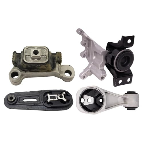 TRQ Engine & Transmission Mount Kit Fits 2011-2015 Nissan Juke