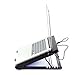Otimo Laptop Cooling Pad for 12-17 inch Laptop - 5 Ultra Quiet Fans - USB Powered w/2 Ports - Adjustable Angled Stand - USB Hub