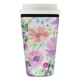 Design riutilizzabile ed ecologico: le nostre maniche riutilizzabili e lavabili in lavatrice possono sostituire le maniche dei bicchieri di carta, ad asciugatura rapida e pronte per l'uso quotidiano da parte degli amanti del caffè eco-consapevoli