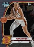 2024-25 Bowman University Chrome Basketball #47 Kiki Iriafen Pre-Rookie Card USC