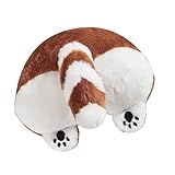 Squeaky Dog Chew Toy - Portable Squeaky Toy, 5.90x5.51x1.96inch Soft Toys for...