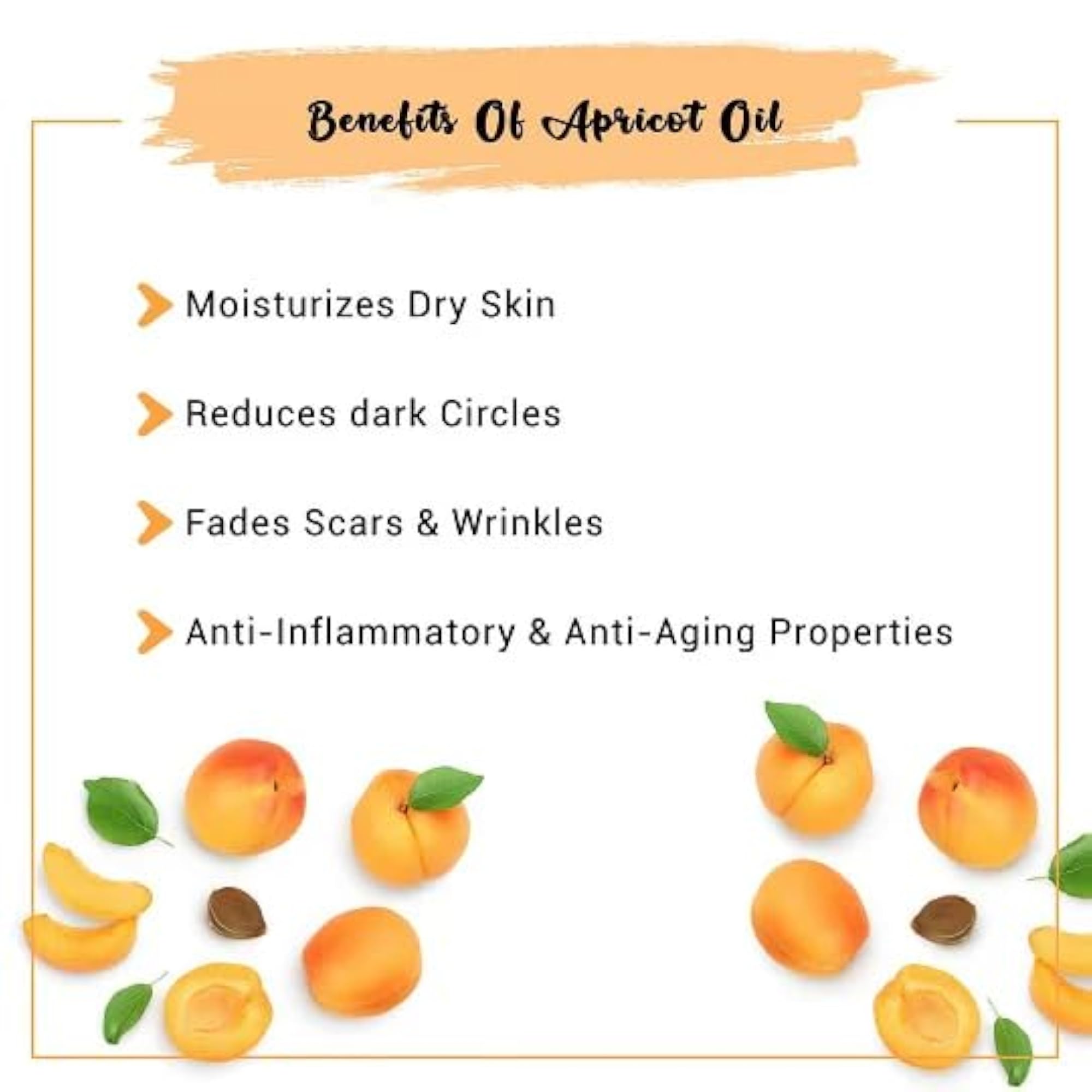 Apricot Kernel Oil - 100% Pure & Natural Cold Pressed Carrier Oil