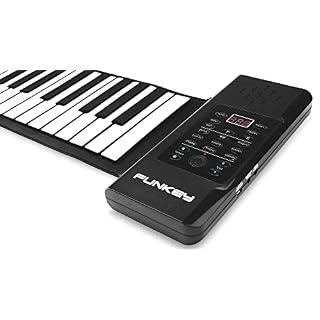 Funkey RP-88A piano enroulable avec MIDI y compris la pédale de sustain - Les Beatles, Paul McCartney, John Lennon, RIngo Starr, George Harrison Funkey RP-88A piano enroulable avec MIDI y compris la pédale de sustain – Image 4
