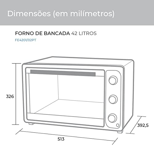 SUGGAR FORNO ELÉTRICO DE BANCADA 42L 127V