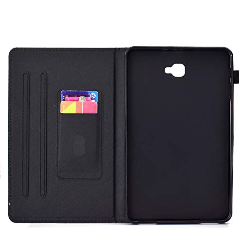 JIan Ying Capa para Samsung Galaxy Tab A6 10,1 polegadas SM-T580 T585 capa protetora fina leve azul