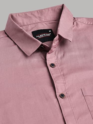 Image of Majestic Man Men's Cotton Slim Fit Shirt