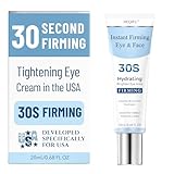 30S Instant Firming Eye Cream & Face Cream | Instant Eye Firming | Smoothes Wrinkles, Reduces Puffy Eye Bags & Fine Lines | Facial Anti-Aging & Wrinkle-Reducing Serum-20ml/0.68 Fl Oz