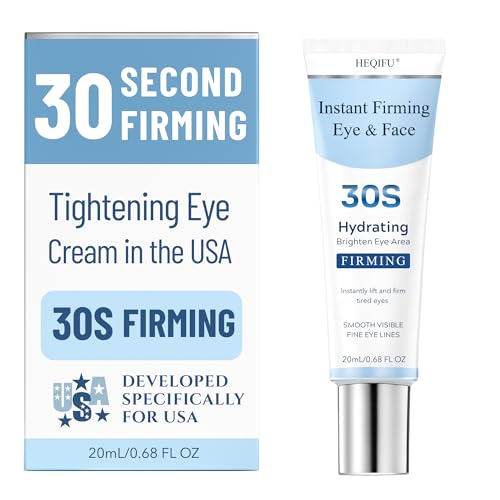 HEQIFU 30S Instant Firming Eye Cream & Face Cream | Instant Eye Firming | Smoothes Wrinkles, Reduces...